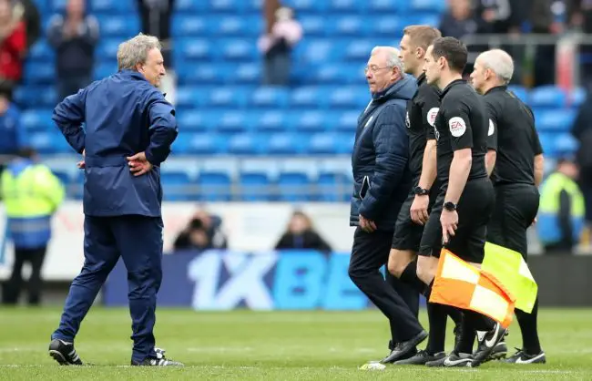 Warnock blasts officials as Cardiff lose