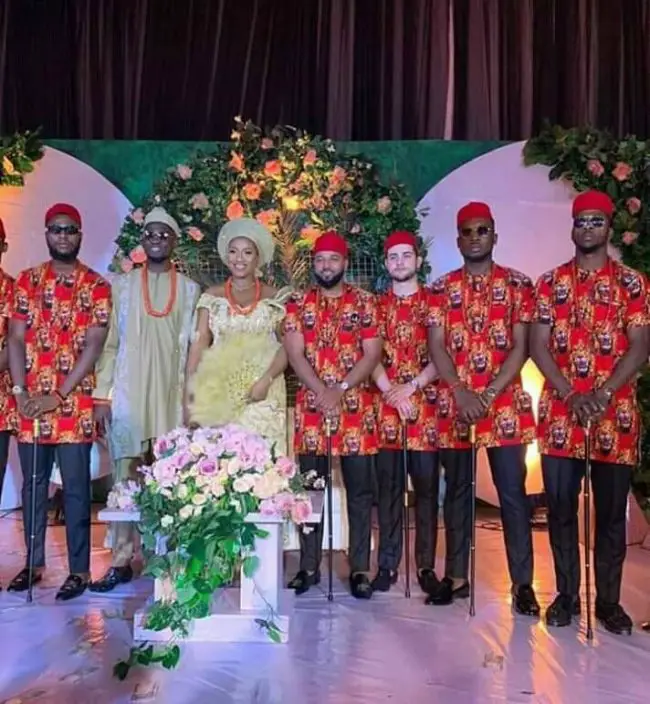 Ndidi Ties The Knot In Traditional Wedding Ceremony With Girlfriend Fortune