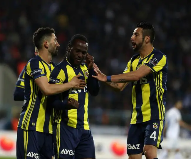 Turkish Super Lig: Moses Nets Winning Goal For Fenerbahce Vs Erzurumspor