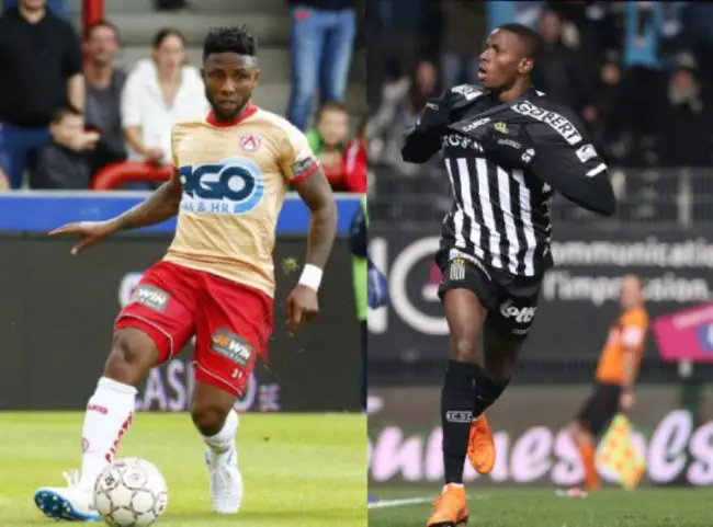 imoh-ezekiel-kv-kortrijk-victor-osimhen-sporting-charleroi-belgian-first-division-europa-league-play-off