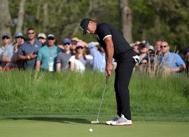 Koepka maintains US PGA lead