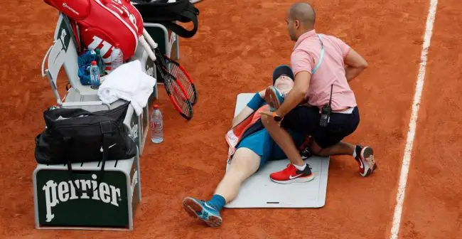 Edmund forced out of French Open