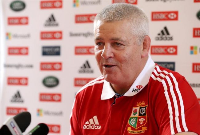 Gatland to take 2021 Lions job