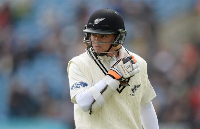 New Zealand sweat over Latham