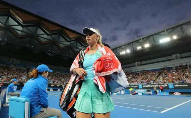 Wozniacki facing French Open battle