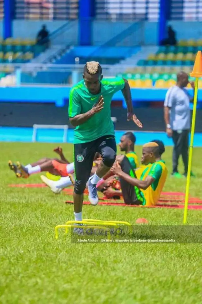 Onyekuru Happy To Be Back In Training With Super Eagles