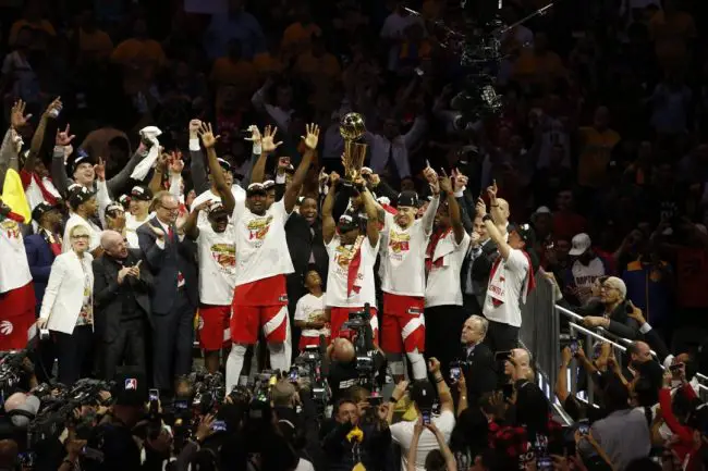 Toronto Raptors win maiden NBA championship title