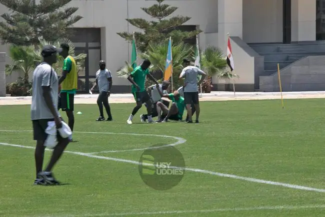 Osimhen Injured In Eagles' Training, Doubtful For Madagascar Clash