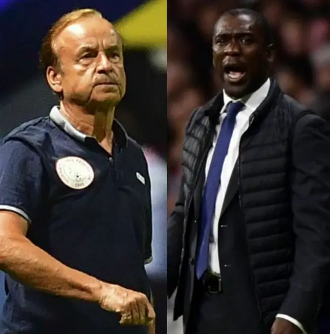 gernot-rohr-clarence-seedorf-super-eagles-indomitable-lions-nigeria-cameroon-afcon-2019-africa-cup-of-nations-egypt-2019