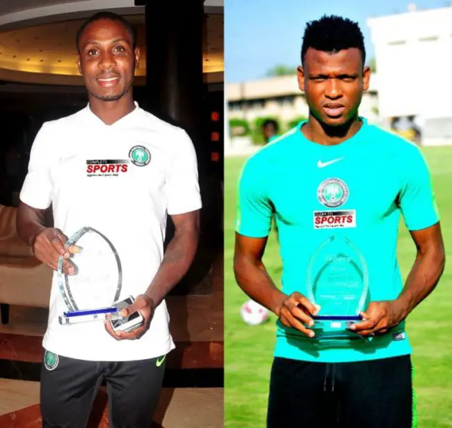 odion-ighalo-shehu-abdullahi-complete-sports-celebrity-workout-recognition-award-super-eagles