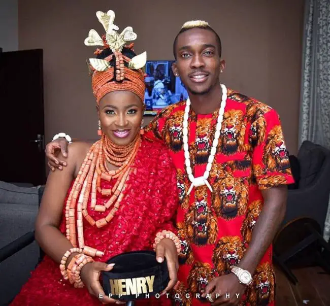 henry-onyekuru-esty-wedding-super-eagles-galatasaray