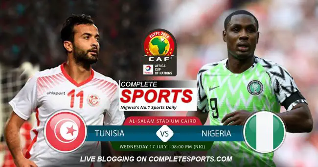 Live Blogging: Tunisia vs Nigeria