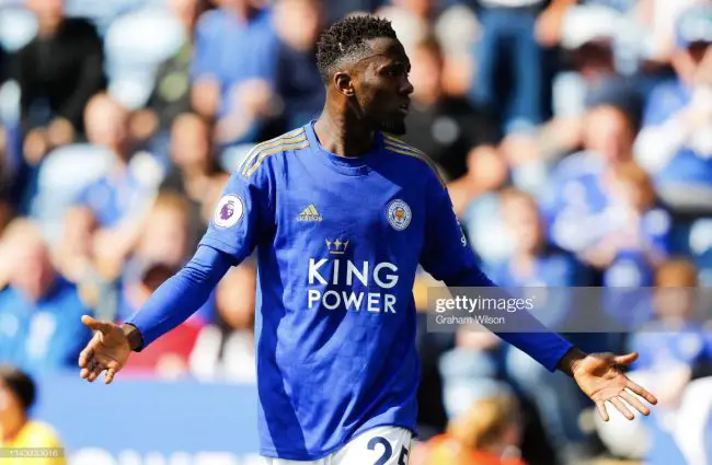 Ndidi Disappointed With Leicester City Home Draw Vs Wolves