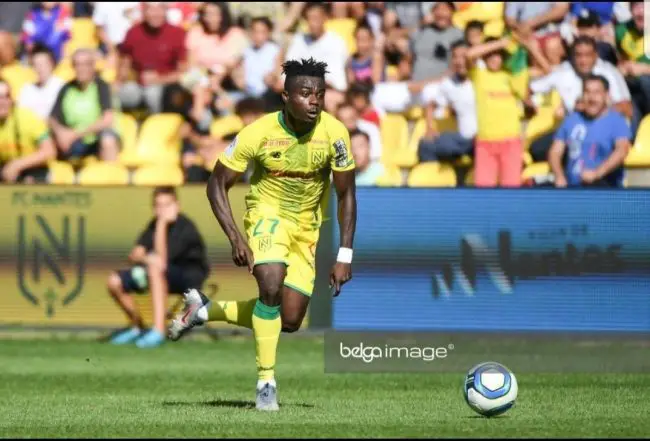 Simon celebrates Nantes home win against reims