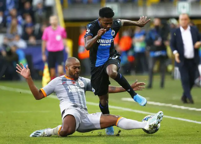 Okereke, Dennis Start in Club Brugge Home draw vs Galatasaray