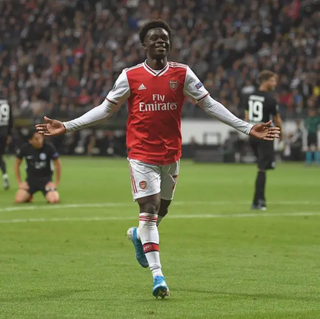 bukayo-saka-arsenal-europa-league-the-gunners-unai-emery-eintracht-frankfurt