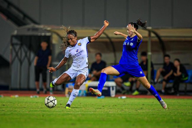 francisca -ordega-shanghai-shenhua-ladies-chinese-womens-super-league-super-falcons