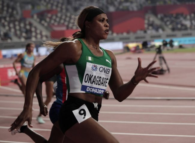 blessing-okagbare-iaaf-world-championships-doha-2019-relays-team-nigeri-divine-oduduru-raymond-ekevwo