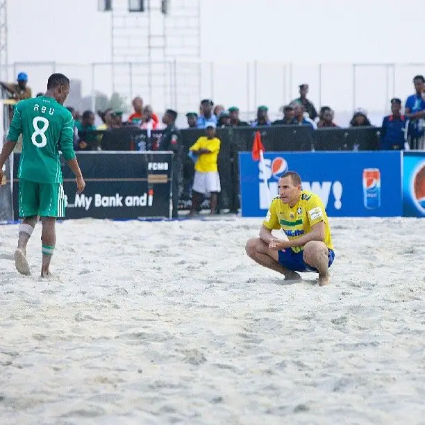 Brazil, England Copa Lagos 2019 Beach Soccer Tournament