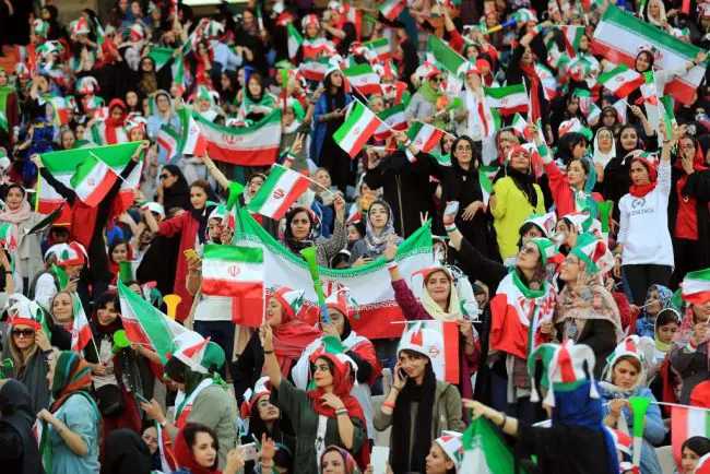 Iran women allowed to stadium after 40 years exile