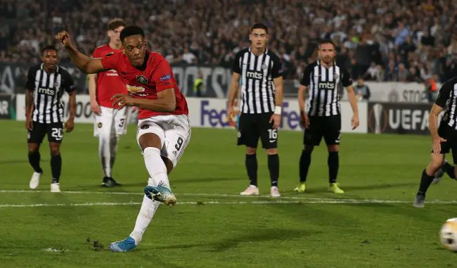 Sadiq Stars Partizan's Home Loss To Man United