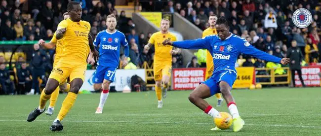 Gerrard Hails Aribo's Impact In Rangers Win At Livingston