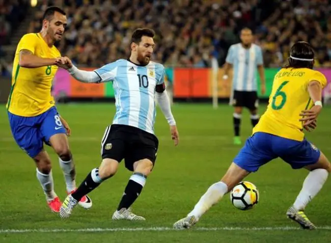 Lionel Messi praised Argentina's work ethic after scoring the winner on his return to international football in Albiceleste's 1-0 win against five-time world champions Brazil on Friday night.