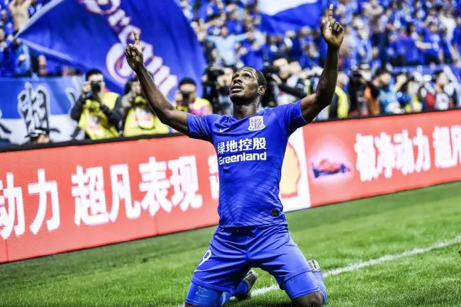 odion-ighalo-shanghai-shenhua-csl-chinese-super-league-jiangsu-suning-transfer-window-leon-balogun-isaac-success-victor-osimhem-samuel-chukwueze