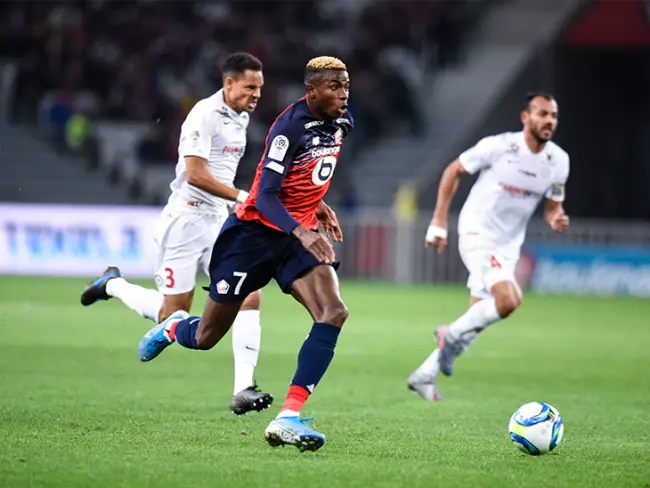 Osimhen Scores, Suffers Injury In Lille's Cup Win Against Monaco