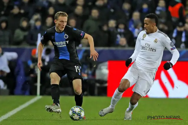 UCL: Dennis Grabs Assist In Club Brugge's Home Loss To Real Madrid; Idowu Falls With Locomotiv