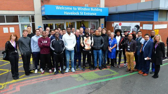 Ndidi, Iheanacho, Leicester Teammates Make Christmas Hospital Visit