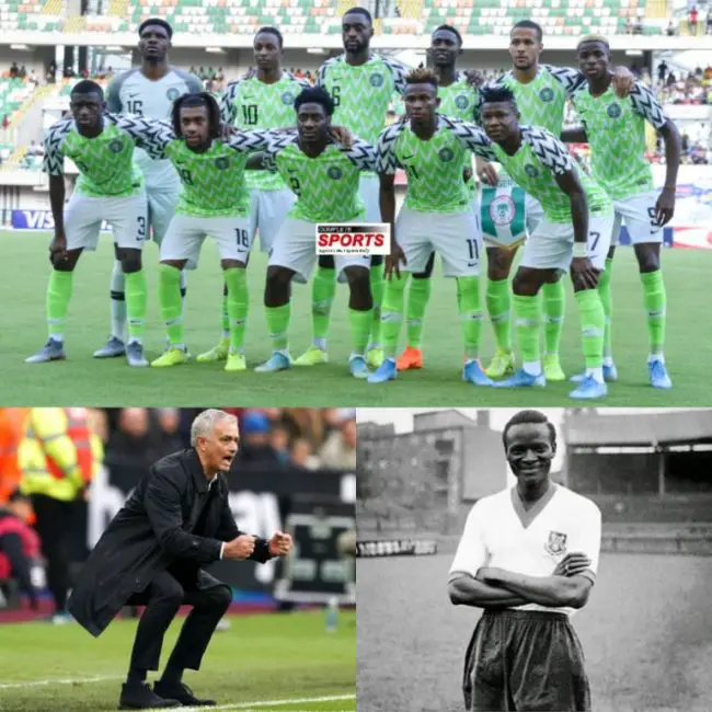 super-eagles-green-eagles-jose-mourinho-teslim-balogun-world-cup-carlos-ancelotti-pep-guardiola-diego-simone-jurgen-klopp