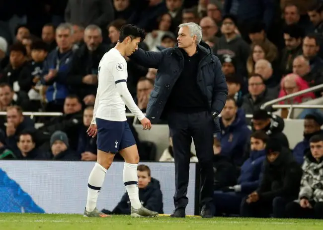 jose-mourinho-son-heung-min-tottenham-hotspur-spurs-chelsea-epl-premier-league