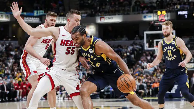 Domantas-Sabonis-Finishes-With-27-Points-And-14-Rebounds-As-Pacers-Come-Up-Short-And-Lose-To-Heat-122-108-At-Home