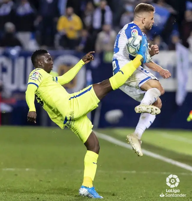 Etebo Happy To Make Winning LaLiga Debut With Getafe