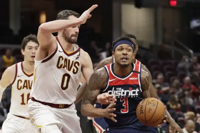 Great-shooting-Night-For-Bradley-Beal-With-36-Points-As-Wizards-Beat-Cavaliers-124-112-On-The-Road