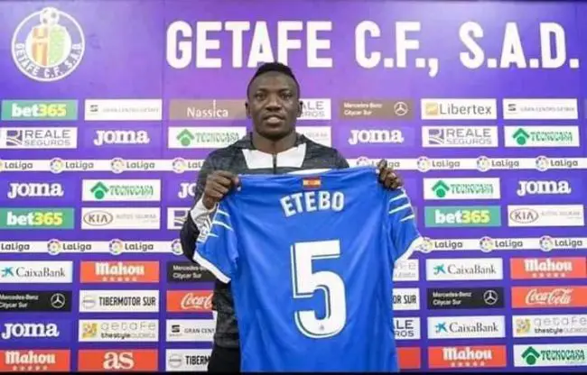 Etebo Ready For LaLiga Debut Vs Leganes- Getafe Boss Bordalos