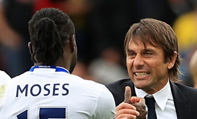 Conte Targets Moses Reunion At Inter Milan