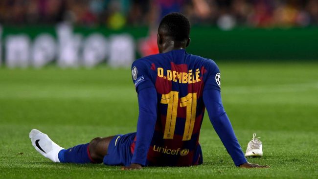 Dembele Out For Six Months After Hamstring Surgery