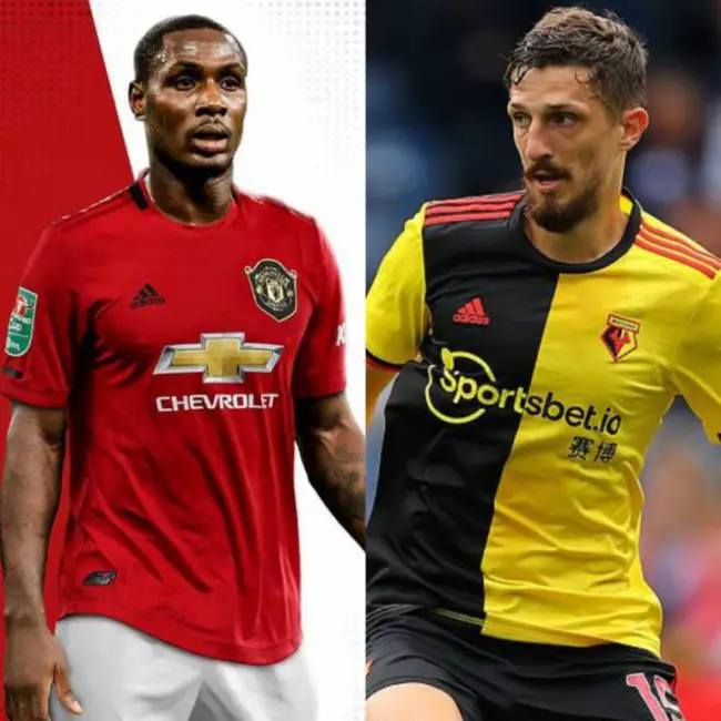 odion-ighalo-craig-cathcart-manchester-united-watford-premier-league