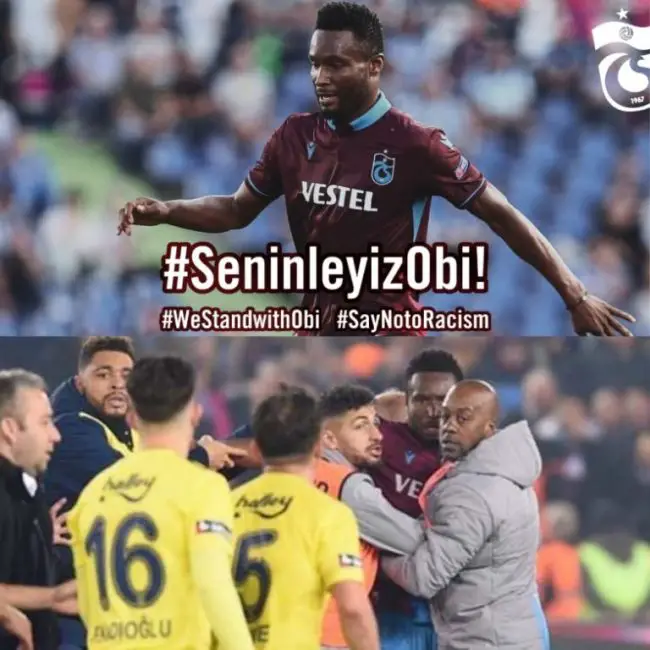 mikel-obi-trabzonspor-fenerbahce-racism- emre-belozoglu-turkish-super-lig-festac-leopold-senghor