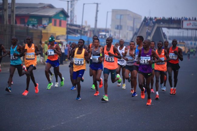 access-bank-lagos-city-marathon-david-barmasai-tumo-sharon-cherop-babajide-sanwo-olu-herbert-wigwe