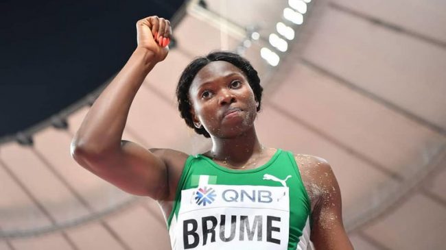 Brume Sets New Long Personal Best At World Indoor Tour