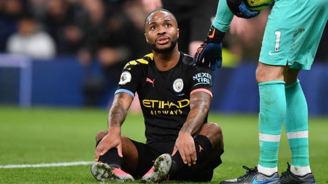 Sterling Ruled Out Man City vs West Ham Clash With Hamstring injury