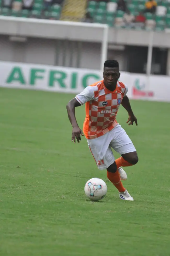 Akwa United's Effiong First to reach Double Figures in Battle for Eunisell Boot