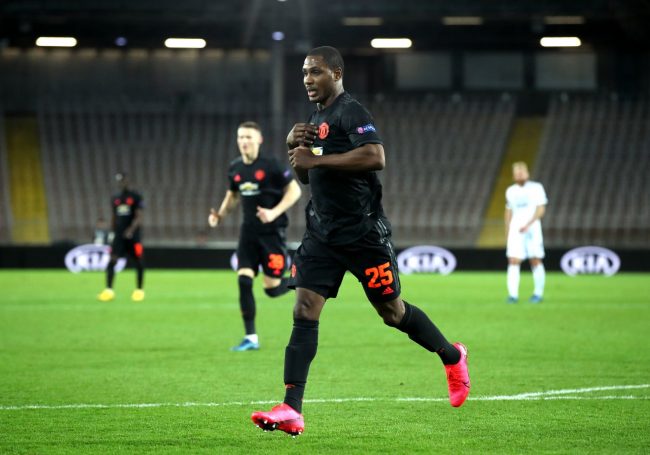 odion-ighalo-manchester-united-patrick-bastianelli-ole-gunnar-solskjaer-