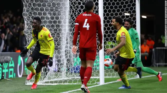 Kabasele: How Watford Ended Liverpool's Premier League Unbeaten Run