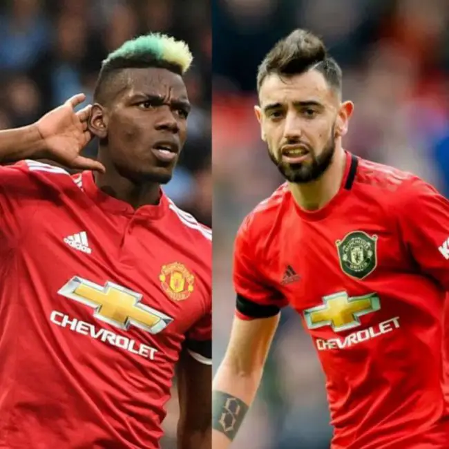 paul-pogba-bruno-fernandes-manchester-united-ole-gunnar-solskjaer-mark-bosnich-premier-league