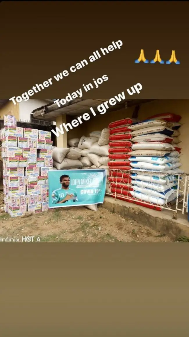 Coronavirus: Mikels Donates Food Items To The Needy In Jos