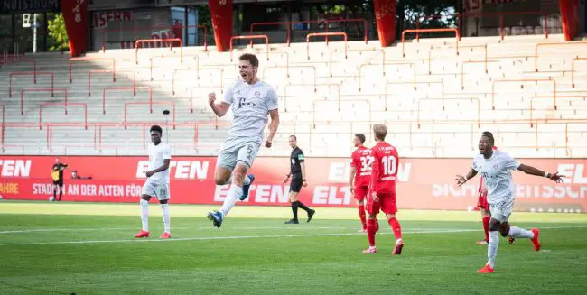 Bundesliga: Ujah In Action As Union Berlin Fall 2-0 Against Champions Bayern Munich